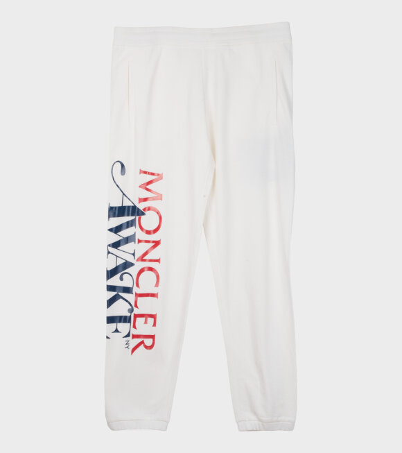Moncler - Pantalone 1952 Awake Sweatpants White 