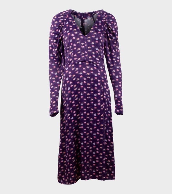 Rotate - Clair Dress Pansy Purple 