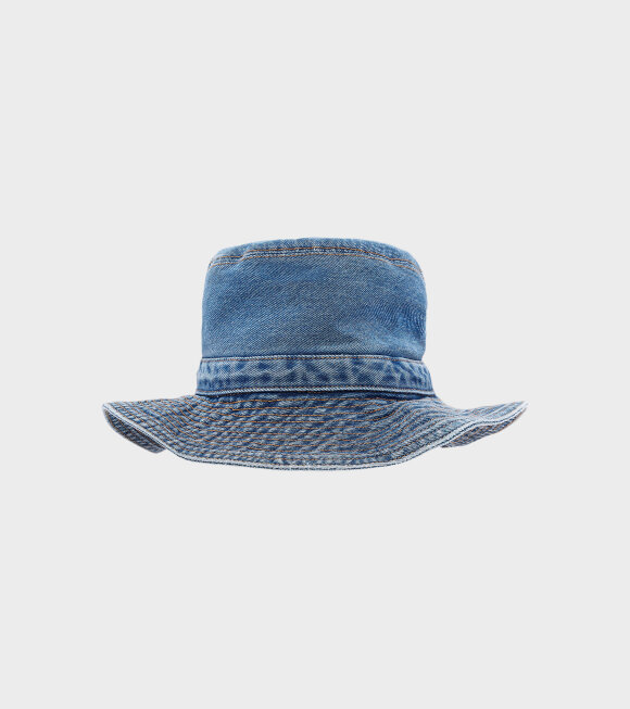 Ganni - Denim Bucket Hat Blue 