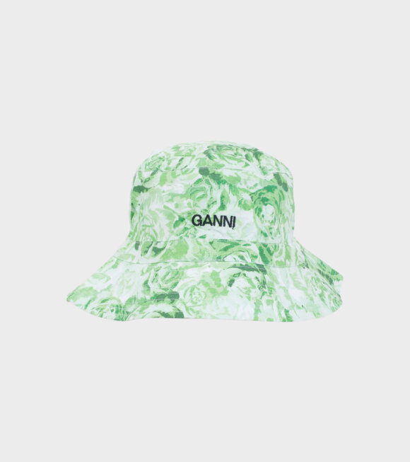 Ganni - Bucket Hat Green 