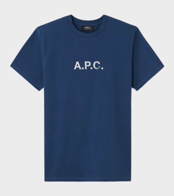 A.P.C - Stamp T-shirt Blue
