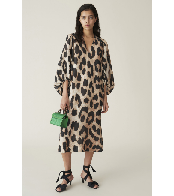Ganni - Maxi Dress Leopard 