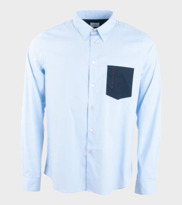 Paul Smith - Mens Shirt Tailored Ls Shirt Blue