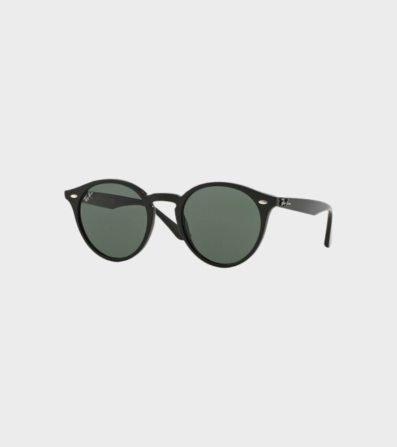 Ray-Ban - RB2180 Round Glasses Black Classic