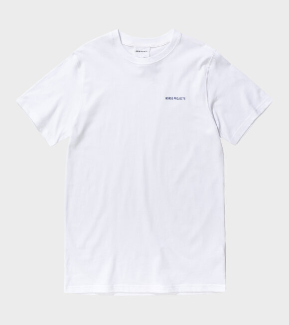 Norse Projects - Niels Logo T-shirt White