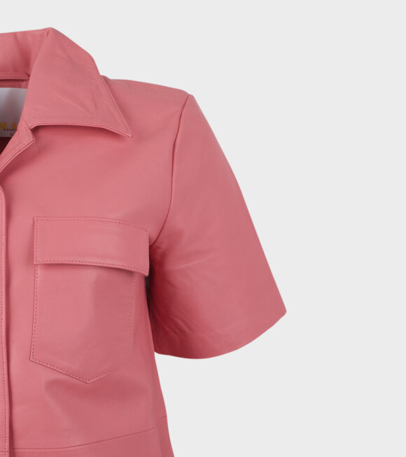 Remain - Sienna Shirt Leather Pink