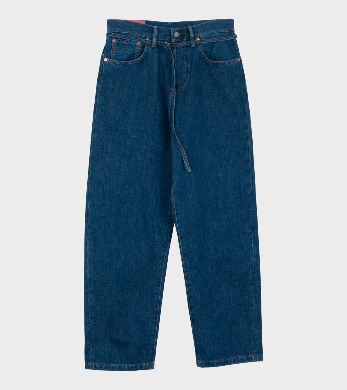 Adams Clothing Acne Studios 1991 Toj Loose Fit Jeans Dark Blue