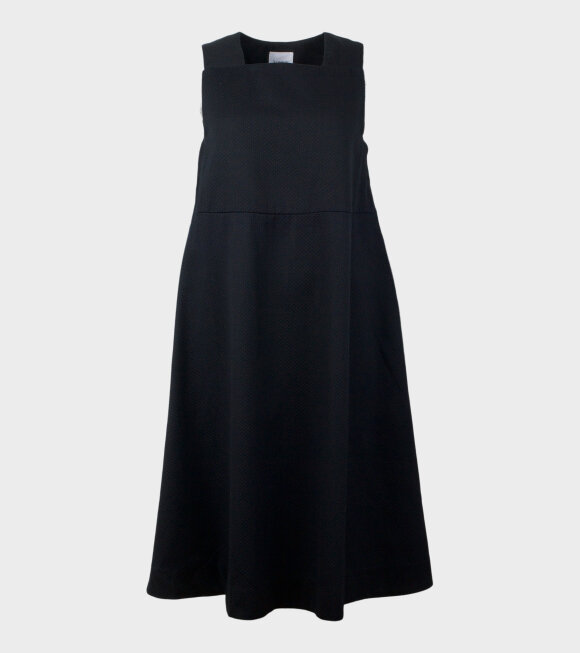 Kowtow - Ray Pinafore Dress Black