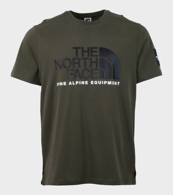The North Face - M SS Fine Alp Tee 2 Green