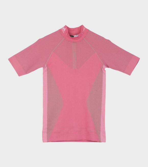 Adidas By Stella McCartney - Run Knit Tee Pink