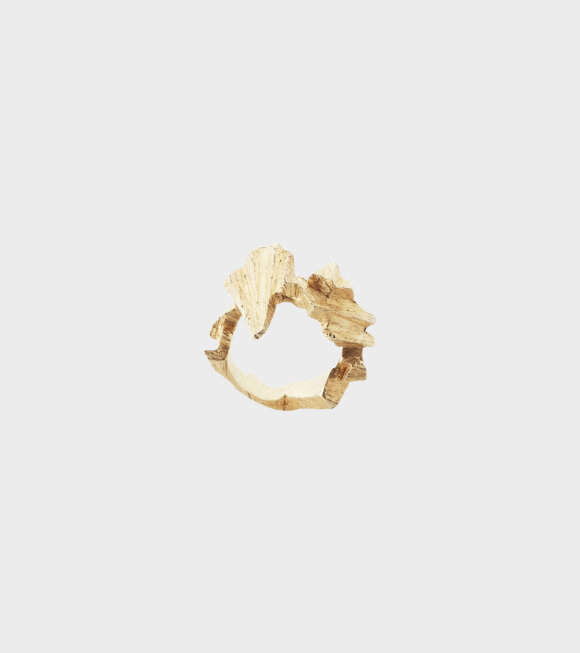 Niels Monies - Fossil Ring Gold