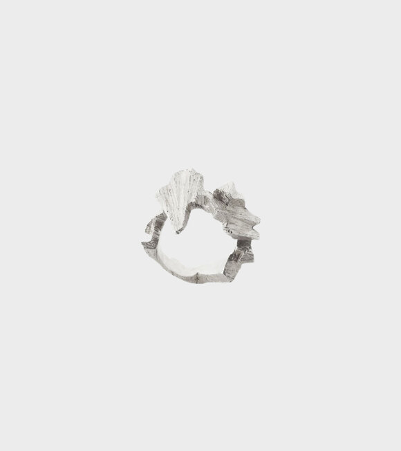 Niels Monies -  FOSSIL Silver Ring 925