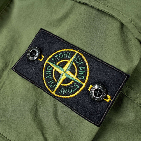 Stone Island - Logo Shorts Army Green