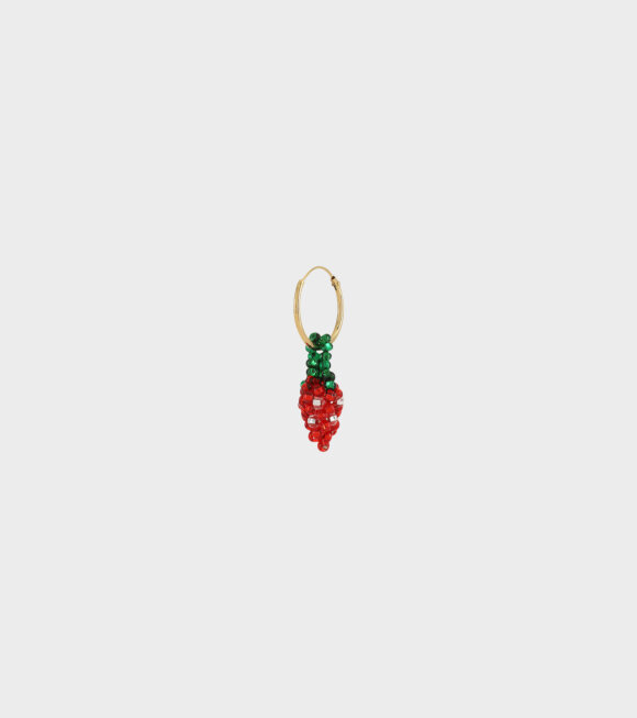 Pura Utz - Mini Strawberry Earring 