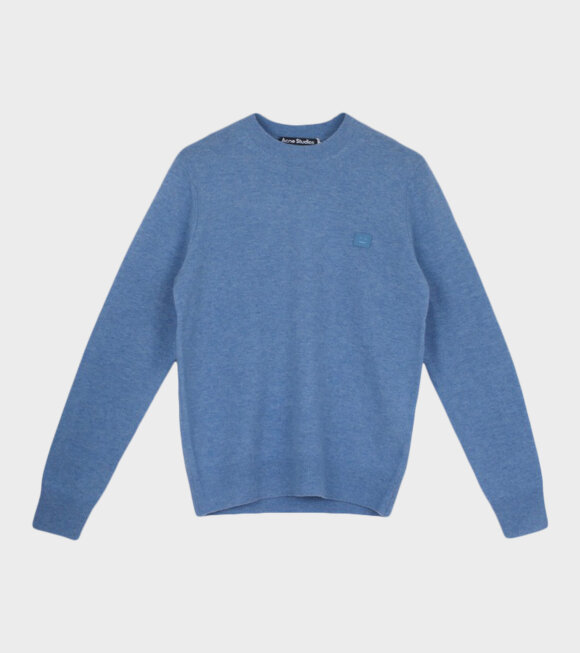 Acne Studios - Kalon Face Sweater Mineral Blue