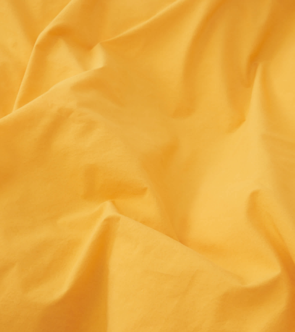 Tekla - Percale Duvet 140x200 Amber Yellow