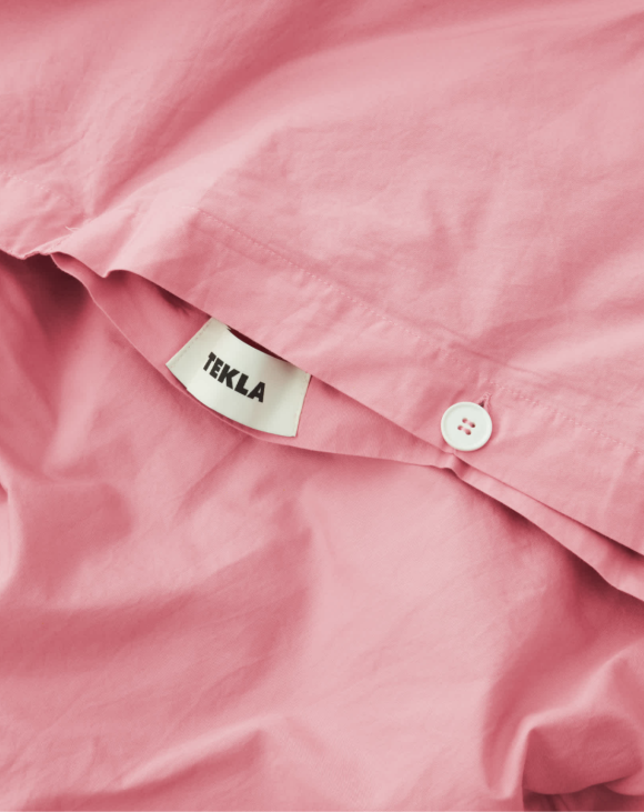 Tekla - Percale Pillow Sham Pearl Pink