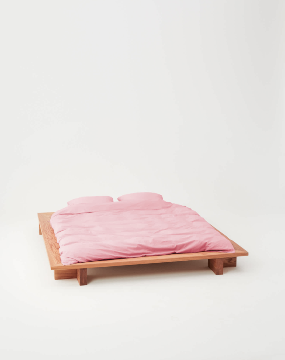 Tekla - Percale Pillow Sham Pearl Pink