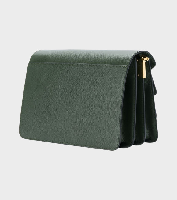 Marni - Medium Trunk Saffiano Bag Green 