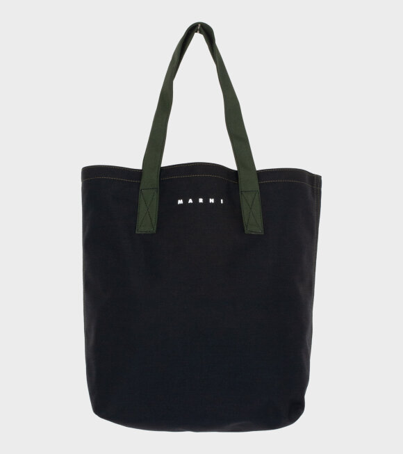 Marni - Shopping Bag Black/Green