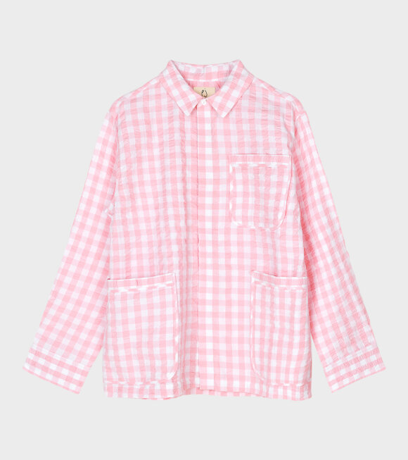 Juna X Peter Jensen - Jytte Shirt Pink/White