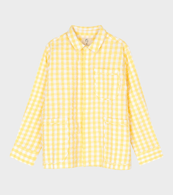 Juna X Peter Jensen - Jytte Shirt Yellow/White 