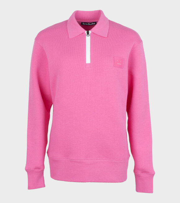 Acne Studios - Oversized Point Collar Sweatshirt Pink