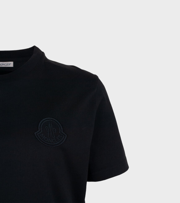 Moncler - Girocollo Logo T-shirt Black