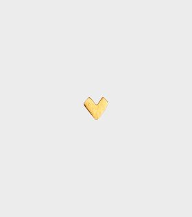 Pixel Love Stud Gold