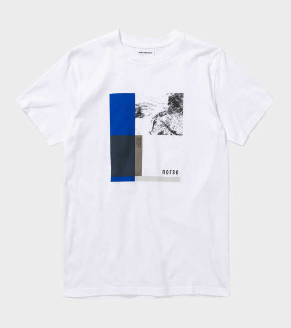 Norse Projects - Niels Icographic 2 T-shirt White