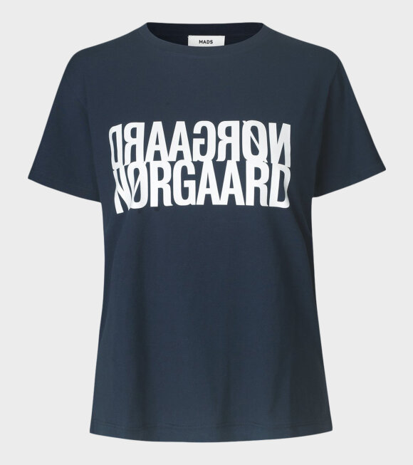 Mads Nørgaard  - Trenda P T-shirt Navy/White
