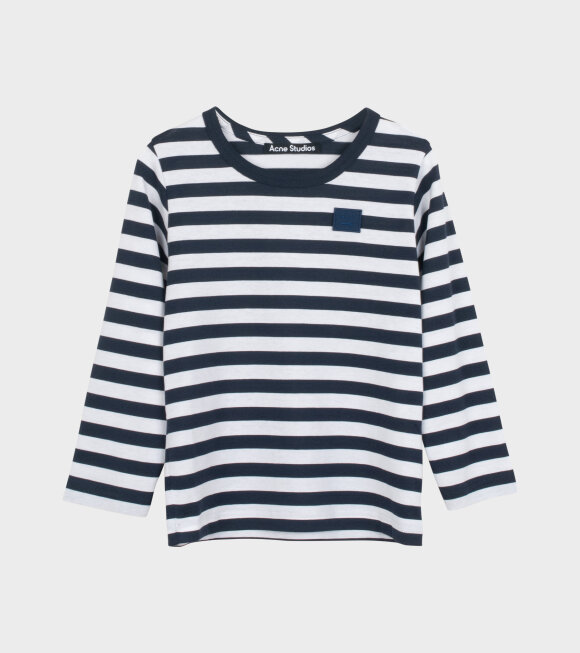 Acne Studios - Mini Nash Striped LS T-shirt Navy