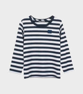 Mini Nash Striped LS T-shirt Navy 