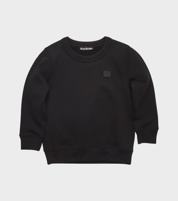 Acne Studios - Mini Face Patch Sweatshirt Black