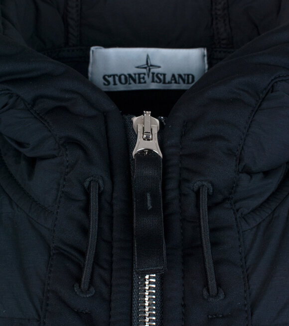 Stone Island - Loom Woven Down Chambers Stretch Nylon-TC Black Jacket