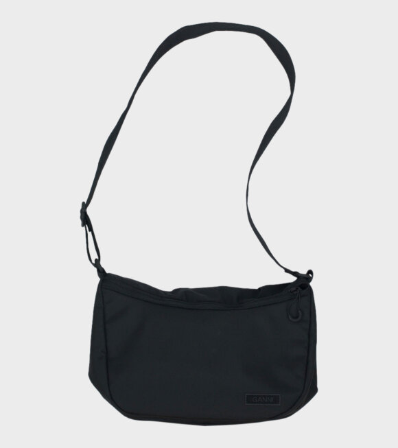 Ganni - Recycled Tech Bag Black