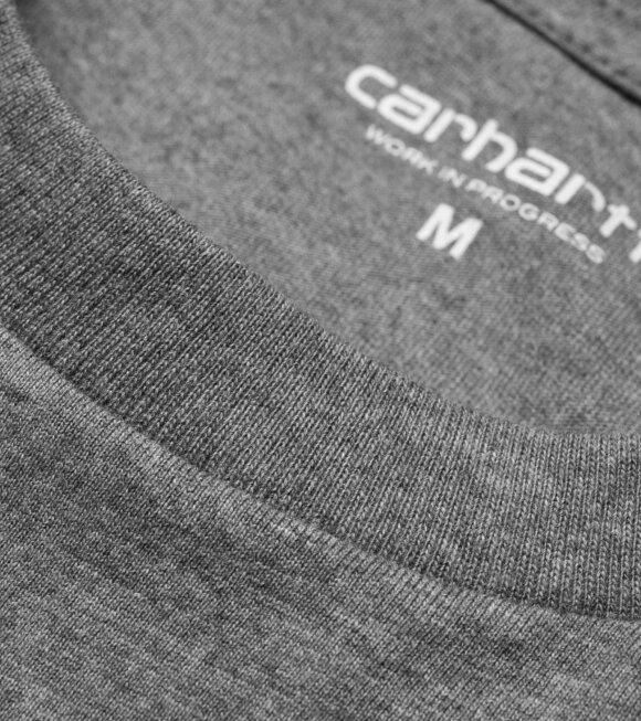 Carhartt WIP - L/S Pocket T-shirt Grey