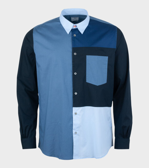 Paul Smith - L/S Casual Fir Shirt Blue