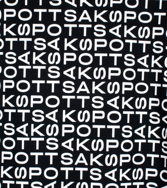 Saks Potts - Lissi Pants Techno Print Black
