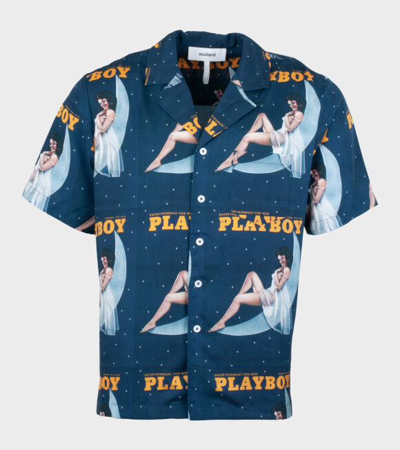 Soulland - Orson Playboy Shirt Blue