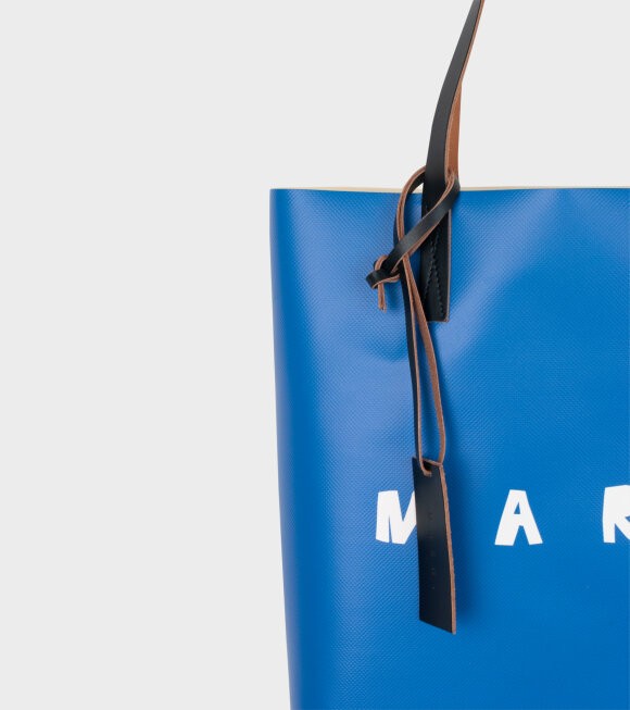 Marni - Marni Logo Tote Blue