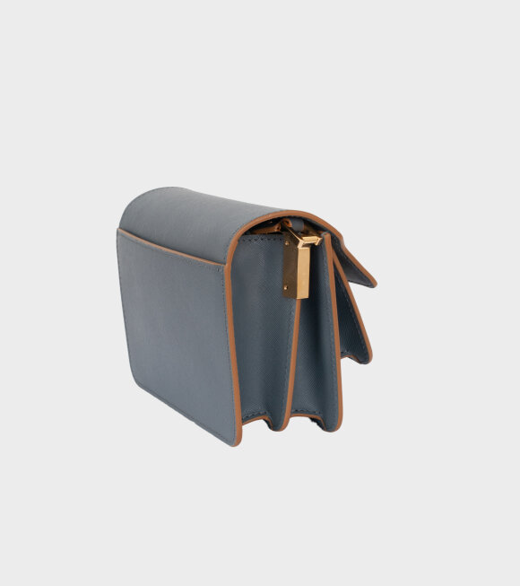 Marni - Mini Trunk Saffiano Bag Grey