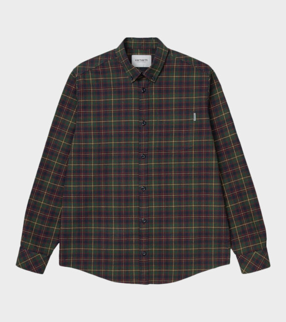 Carhartt WIP - L/S Huffman Shirt Green
