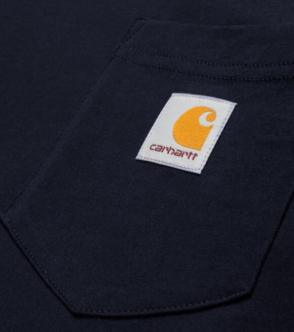 Carhartt WIP - L/S Pocket T-shirt Dark Navy