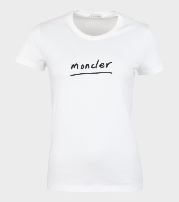 Moncler - T-shirt Girocollo White