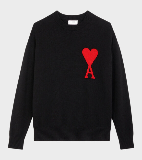 AMI - Ami de Coeur Sweater Black