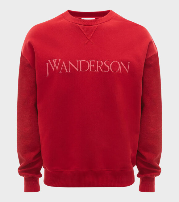 JW Anderson - Logo Sweatshirt Red