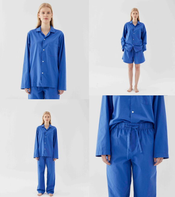 Tekla - Pyjamas Pants Royal Blue