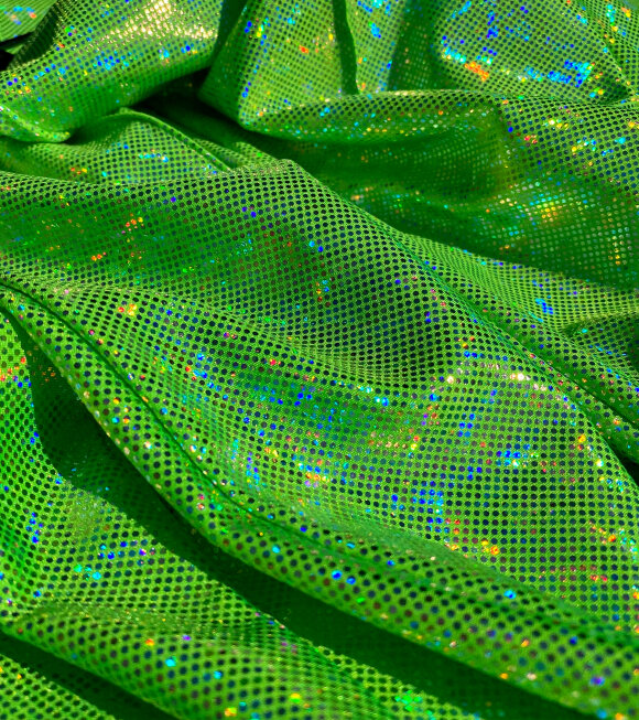 Saks Potts - Lissi Pants Fluo Green Shimmer 