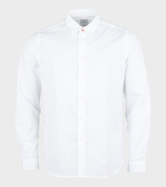 Paul Smith - Mens Shirt LS Slim Fit White